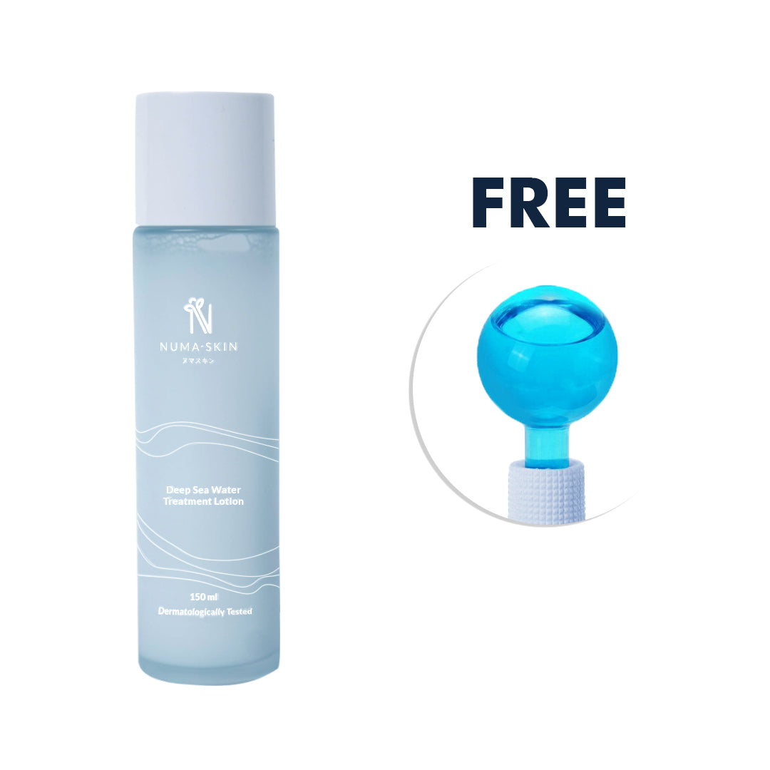 Numa Skin Deep Sea Water Treatment Lotion 150ml (Free Ice Water Globe)
